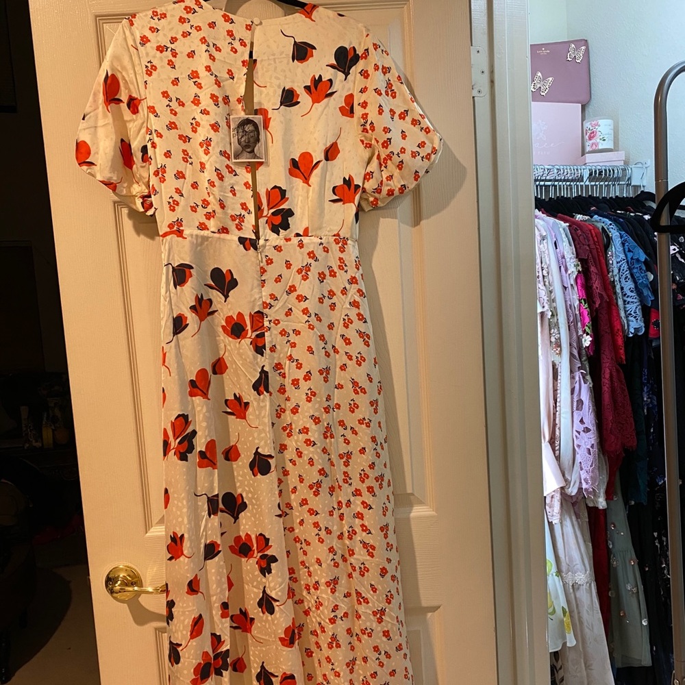 Mr Self Portrait Floral Midi Dress - Picture 4 of 4